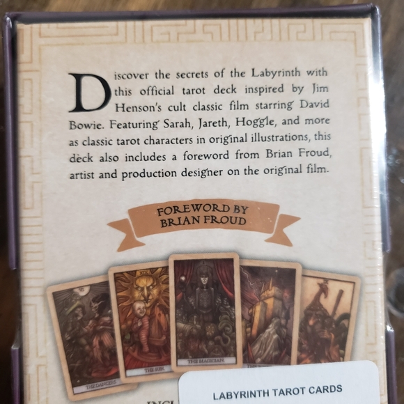 Jim Henson's Labyrinth Tarot Card Deck New - Picture 2 of 2